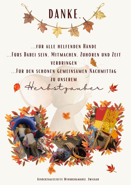 Herbstzauber, ein Dankeschön