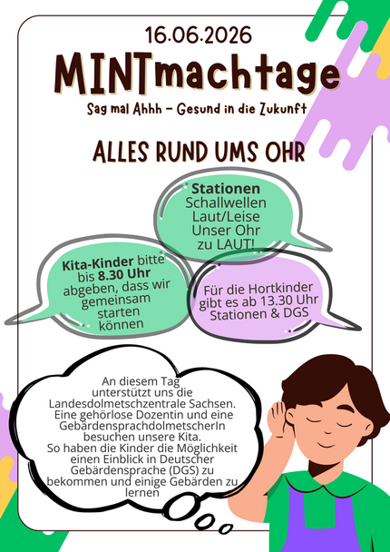 Plakat Forschertag, Windbergmäuse