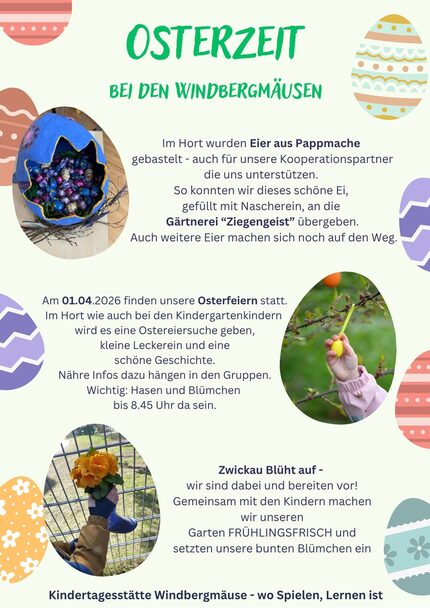 Osterzeit bei den Windbergmäusen