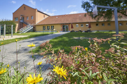 Fahren und Klettern können wir im Hof