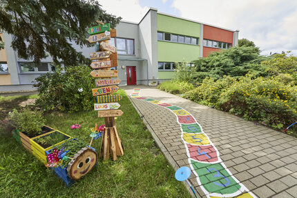 Hereinspaziert – der Kita - Eingangsbereich