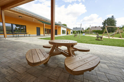 flink wie der Wind - in unserem Hortaußengelände