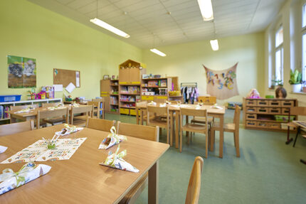 Spiel- und Lernbereich in unseren Gruppenzimmern