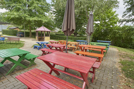 Sitzbereich – auch für die Einnahme von Mahlzeiten